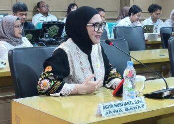 Anggota DPD Dapil Jabar Agita Nurfianti.