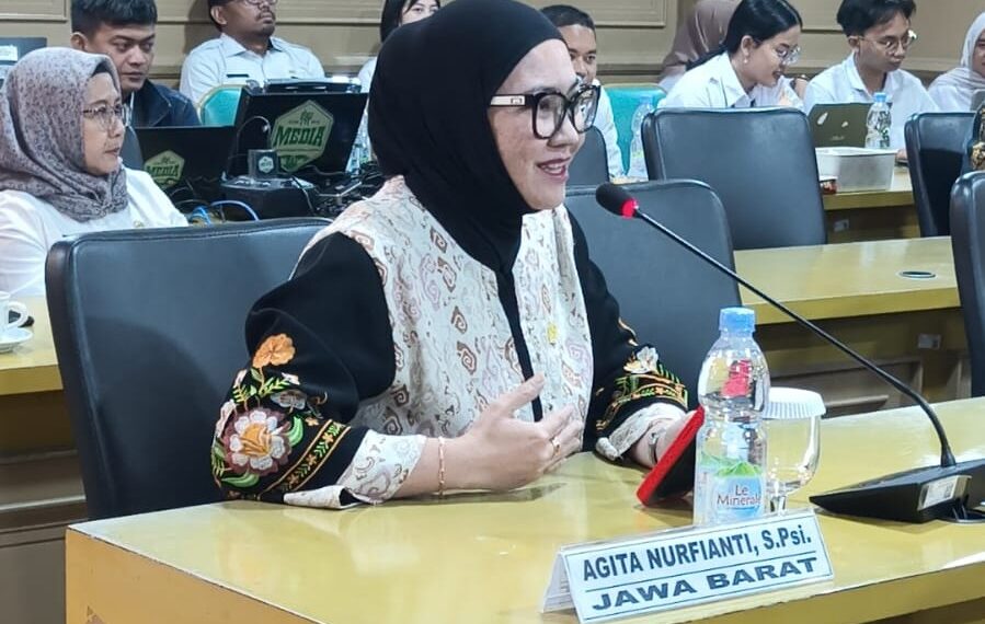 Anggota DPD Dapil Jabar Agita Nurfianti.