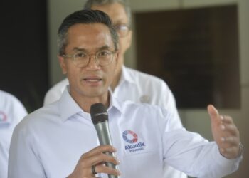 Ketua Umum PB Akuatik Indonesia, Anindya Novyan Bakrie, menyatakan dukungannya terhadap kebijakan anggaran Pelatnas dengan skema multiyears.(foto: Herry/kemenpora.go.id)