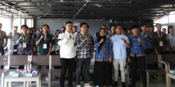 Kegiatan Bootcamp Wiramuda Hebat Tahun 2026, yang bertempat di Gedung Bela Negara, Jalan Cipanas Baru, Kecamatan Tarogong Kaler, Kabupaten Garut, Rabu (17/6/2026). ‎(Foto: Nijma Tazkiyatun Nafsi/ Diskominfo Kab. Garut)