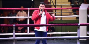 Prabu Combat Series 2026 dihadiri legenda tinju Chris John.(Foto: Humas Pemkab Sumedang)