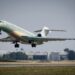 Pesawat terbaru dari Dassault Aviation, Falcon 10X, telah sukses menyelesaikan penerbangan pertamanya.(Foto: Istimewa/Dassault Aviation)