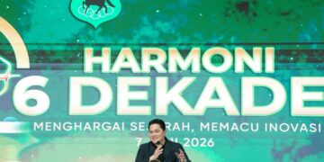 Menpora RI Erick Thohir hadir meresmikan Kantor Pusat Pengurus Pusat (PP) Persatuan Olahraga Berkuda Seluruh Indonesia (Pordasi) di kawasan Jakarta International Equestrian Park, Jakarta Timur, Minggu (7/6) sore.(foto:Andre/kemenpora.go.id)