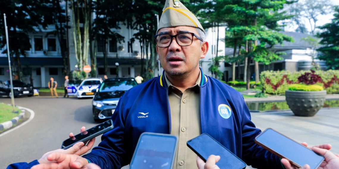 Wali Kota Bandung, Muhammad Farhan menyampaikan, kawasan depan Pusdai tidak lagi diperbolehkan menjadi lokasi aktivitas berjualan.(Foto: Humas Pemkot Bandung)