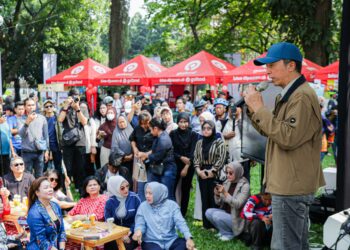 Wali Kota Bogor, Dedie A. Rachim, membuka penyelenggaraan Gastrofest Kota Bogor 2026.(Foto: Humas Pemkot Bogor)
