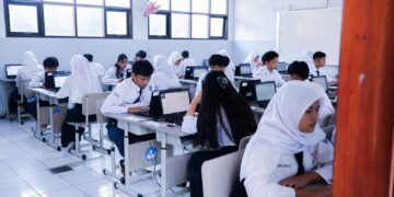 Ilustrasi pendaftaran SPMB.(Foto: Humas Pemkot Bandung)