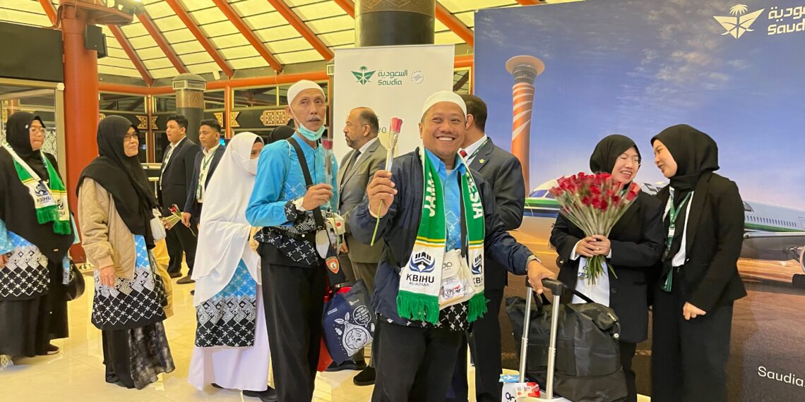Jemaah haji 2026 pulang ke Tanah Air.(Foto: Humas Kemenhaj)