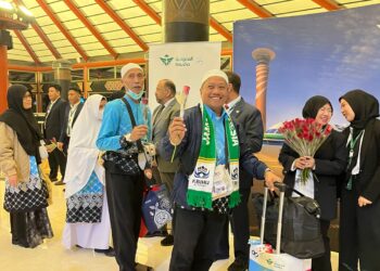 Jemaah haji 2026 pulang ke Tanah Air.(Foto: Humas Kemenhaj)