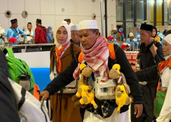 Jemaah haji Indonesia.(Foto: Dok. Kemenhaj)