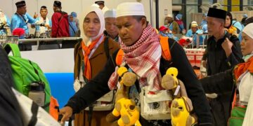 Jemaah haji Indonesia.(Foto: Dok. Kemenhaj)