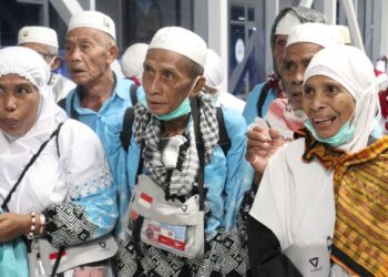 Jemaah haji Indonesia.(Foto: Humas Kemenhaj)