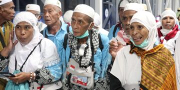 Jemaah haji Indonesia.(Foto: Humas Kemenhaj)