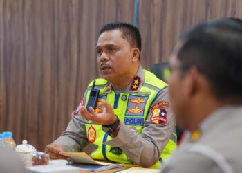 Kakorlantas Polri Irjen Pol. Agus Suryonugroho menjelaskan Operasi Patuh 2026.(Foto: Kakorlantas Polri)