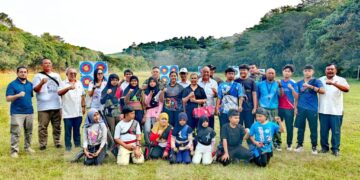 Ketum KONI dan jajaran kunjungi Lawang Archery di Malang.(Foto: Humas KONI Pusat)