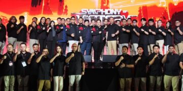 Menpora RI Erick Thohir menghadiri acara Pelantikan dan Pengukuhan Ketua dan Pengurus Indonesia EsportS Association (IESPA) Periode 2026-2031 di Balai Kartini, Jakarta, Sabtu (6/6).(foto:raiky/kemenpora.go.id)