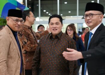 Menpora Erick Thohir mengimbau dan mengajak para kepala daerah meliputi Gubernur, Bupati dan Wali Kota di seluruh wilayah untuk menggelar nonton bareng (nobar) Piala Dunia 2026 gratis dan serentak di wilayah masing-masing. (foto:Gilang/kemenpora.go.id)