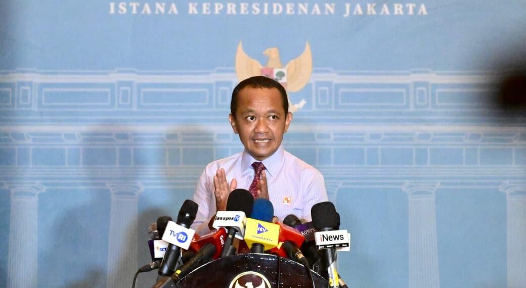 Menteri Energi dan Sumber Daya Mineral (ESDM) Bahlil Lahadalia di Istana Merdeka, Jakarta, pada Kamis (11/06/2026).(Foto: Dok. Setneg)