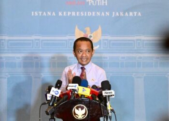 Menteri Energi dan Sumber Daya Mineral (ESDM) Bahlil Lahadalia di Istana Merdeka, Jakarta, pada Kamis (11/06/2026).(Foto: Dok. Setneg)