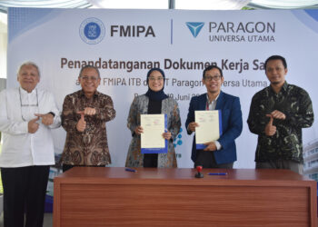 ParagonCorp menjalin kerja sama strategis dengan Fakultas Matematika dan Ilmu Pengetahuan Alam Institut Teknologi Bandung (FMIPA ITB).(Foto: Istimewa)
