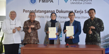 ParagonCorp menjalin kerja sama strategis dengan Fakultas Matematika dan Ilmu Pengetahuan Alam Institut Teknologi Bandung (FMIPA ITB).(Foto: Istimewa)