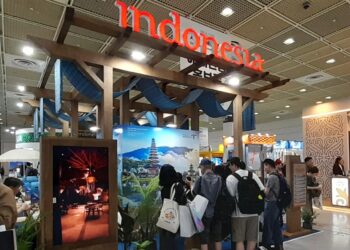 Paviliun Wonderful Indonesia.(Foto: Humas Kemenpar)