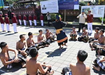 Presiden Prabowo Subianto di SRMP Tabanan Bali.(Foto: Dok. Setneg)