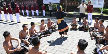 Presiden Prabowo Subianto di SRMP Tabanan Bali.(Foto: Dok. Setneg)