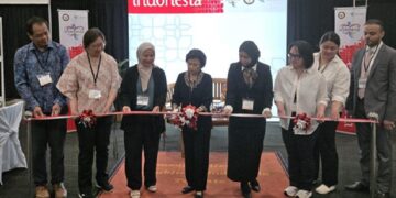 Paviliun Indonesia hadir dalam Pameran Halal Expo Canada 2026 hadirkan produk halal.(Foto: Kemendag)