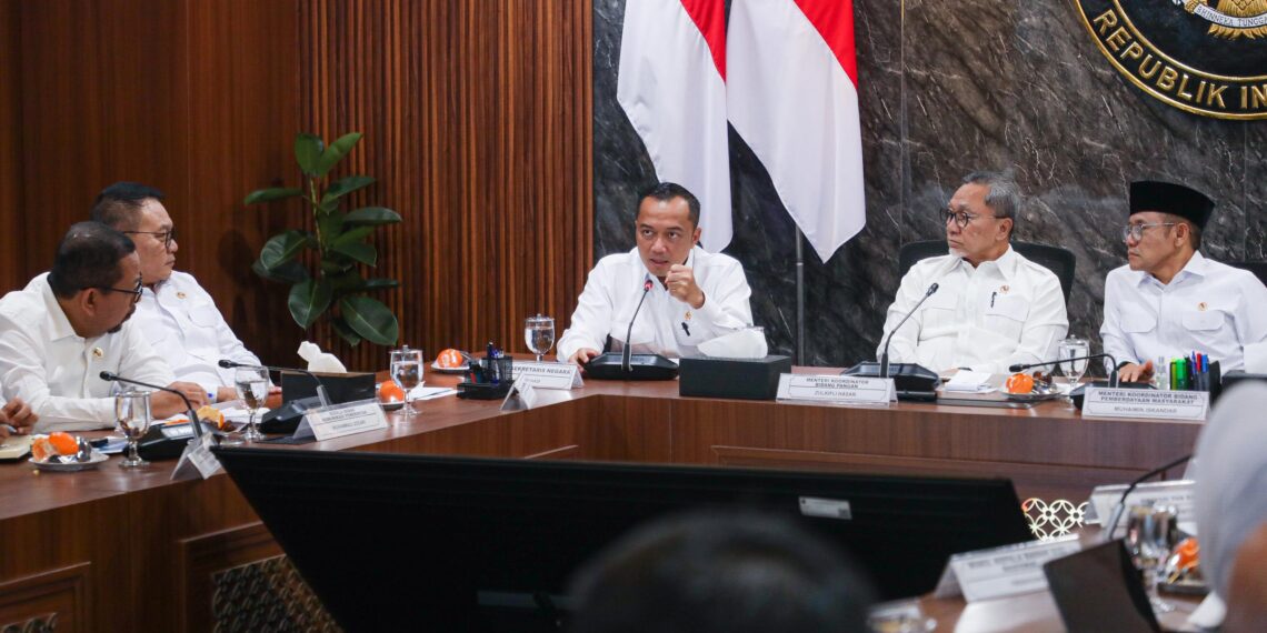 Rakor program Makan Bergizi Gratis.(Foto: Dok. Setneg)