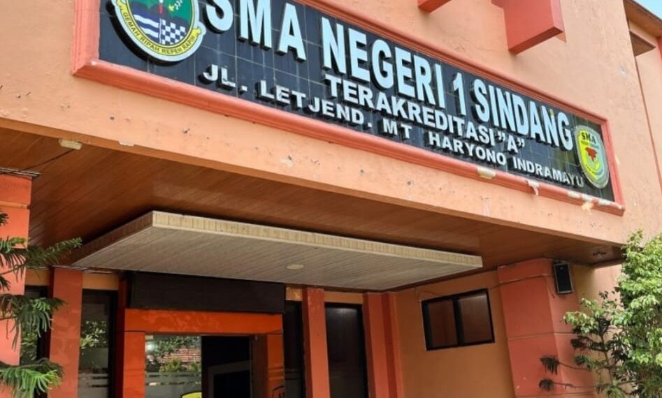 Gedung SMAN 1 Sindang.(Foto: Istimewa)