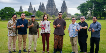 Candi Prambanan berbenah jelang libur sekolah 2026.(Foto: Humas Kemenpar)