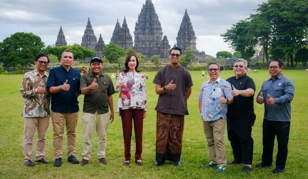 Candi Prambanan berbenah jelang libur sekolah 2026.(Foto: Humas Kemenpar)