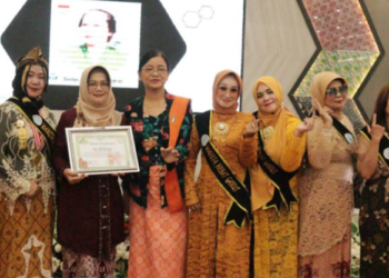 Wanita Hebat Garut atau Wahegar gelar fashion show kebaya.(Foto: Humas Pemkab Garut)