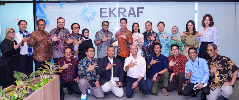 Menteri Ekonomi Kreatif, Teuku Riefky Harsya, menerima audiensi jajaran pengurus baru Badan Perfilman Indonesia (BPI) periode 2026–2030 di Kantor Kementerian Ekraf, Jakarta, Rabu (10/6/2026).(Foto: Humas Ekraf)