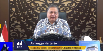 Ekonomi Indonesia 2027 diduga akan tumbuh pada kisaran 5,8 hingga 6,5% dengan tetap menjaga disiplin fiscal, kata Menko Perekonomian.Airlangga Hartarto.(Foto: Kemenko Perekonomian)