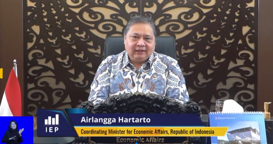 Ekonomi Indonesia 2027 diduga akan tumbuh pada kisaran 5,8 hingga 6,5% dengan tetap menjaga disiplin fiscal, kata Menko Perekonomian.Airlangga Hartarto.(Foto: Kemenko Perekonomian)