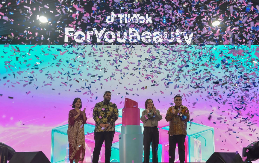 Festival TikTok ForYouBeauty 2026 berlangsung di Senayan City, Jakarta, Jumat (12/6/2026). (Dok. Biro Komunikasi Kementerian Ekonomi Kreatif/Badan Ekonomi Kreatif)