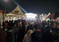 Suasana pagelaran wayang golek di Jasingan Bogor.(Foto: Humas Pemkab Bogor)
