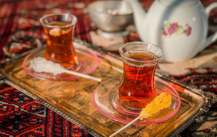 Teh khas Iran.(Foto: Wikimedia Common)