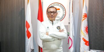 Menpora Erick Thohir menyambut baik penunjukan Todotua Pasaribu untuk mimpin kontingen merah putih berjuang di Asian Games 2026.(foto:NOC Indonesia/Mochammad Rifqi Priadiansyah)