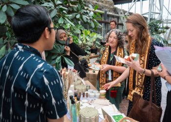 Booth ParagonCorp di Partnership for Forests Conference (P4F) di Barbican Conservatory, London, pada 29 Mei 2026.(Foto: Istimewa)