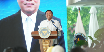 Wakil Kepala BGN Sony Sonjaya membeberkan validasi data penerima MBG.(Foto: Humas BGN)