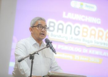Wali Kota Bandung Muhammad Farhan di peluncuran Bangbara.(Foto: Humas Pemkot Bandung)