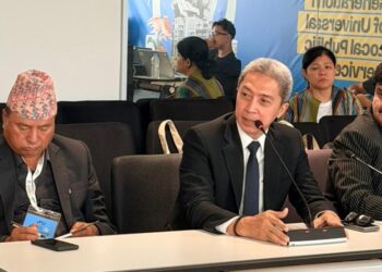 Wali Kota Bogor Dedie Rachim dalam Kongres United Cities and Local Governments (UCLG) yang berlangsung di Tangier, Maroko, pada 23 - 25 Juni 2026.(Foto: Humas Pemkot Bogor)