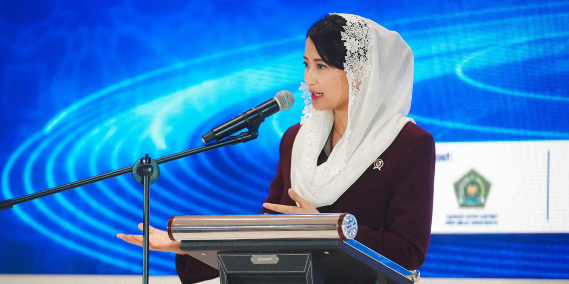 Wakil Menteri Perdagangan Dyah Roro Esti Widya Putri mendorong perluasan akses pasar global bagi produk halal Indonesia.(Foto: Humas Kemendag)