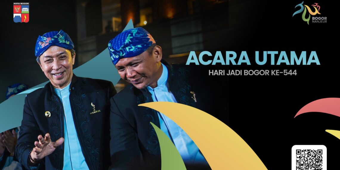 Pemerintah Kota (Pemkot) Bogor merayakan Hari Jadi Bogor (HJB) dengan berbagai kegiatan. Tahun ini, HJB ke-544 mengusung tema “Bogor Nanjeur”.(Foto: Humas Pemkot Bogor)