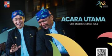 Pemerintah Kota (Pemkot) Bogor merayakan Hari Jadi Bogor (HJB) dengan berbagai kegiatan. Tahun ini, HJB ke-544 mengusung tema “Bogor Nanjeur”.(Foto: Humas Pemkot Bogor)
