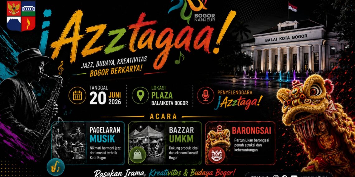 Hari Jadi Bogor 2026 dimeriahkan Jazztagaa
