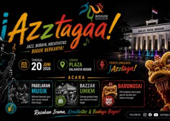 Hari Jadi Bogor 2026 dimeriahkan Jazztagaa