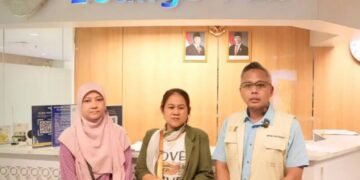 Ai Juariah (48), Pekerja Migran Indonesia (PMI) asal Cianjur, berhasil dipulangkan dari Libya.(Foto:Istimewa).